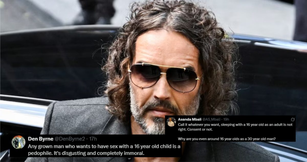 Russell Brand Acknowledges Consensual but Exploitative Relationship with 16-Year-Old
