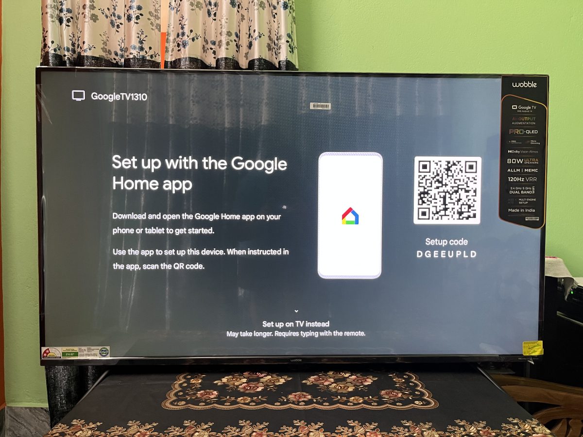 Wobble X Series 55-Inch 4K QLED TV Review: Budget Model Delivers Impressive Audio Performance