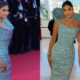 Cannes 2026: 'Dubai Bling' Star Farhana Bodi Dazzles in Crystal-Adorned Blue Dress Alongside Alia Bhatt