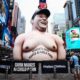 40-Foot Inflatable Elon Musk Erected in Times Square to Protest AI Platform Grok